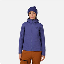 Kurtka damska ROSSIGNOL W OPSIDE HOODIE JKT niebieska
