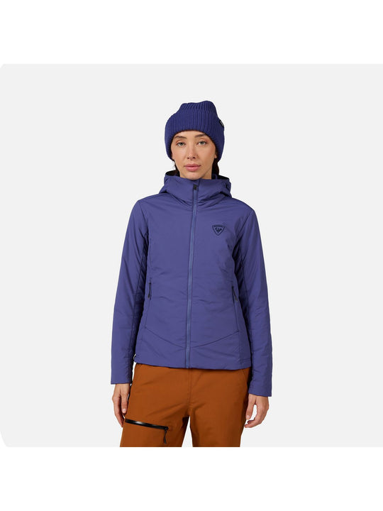 Kurtka damska ROSSIGNOL W OPSIDE HOODIE JKT niebieska
