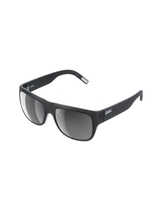 Okulary POC WANT czarny - Clarity Trail | Brown/Silver Mirror Cat 2 - ONE SIZE - Adventure Sports
