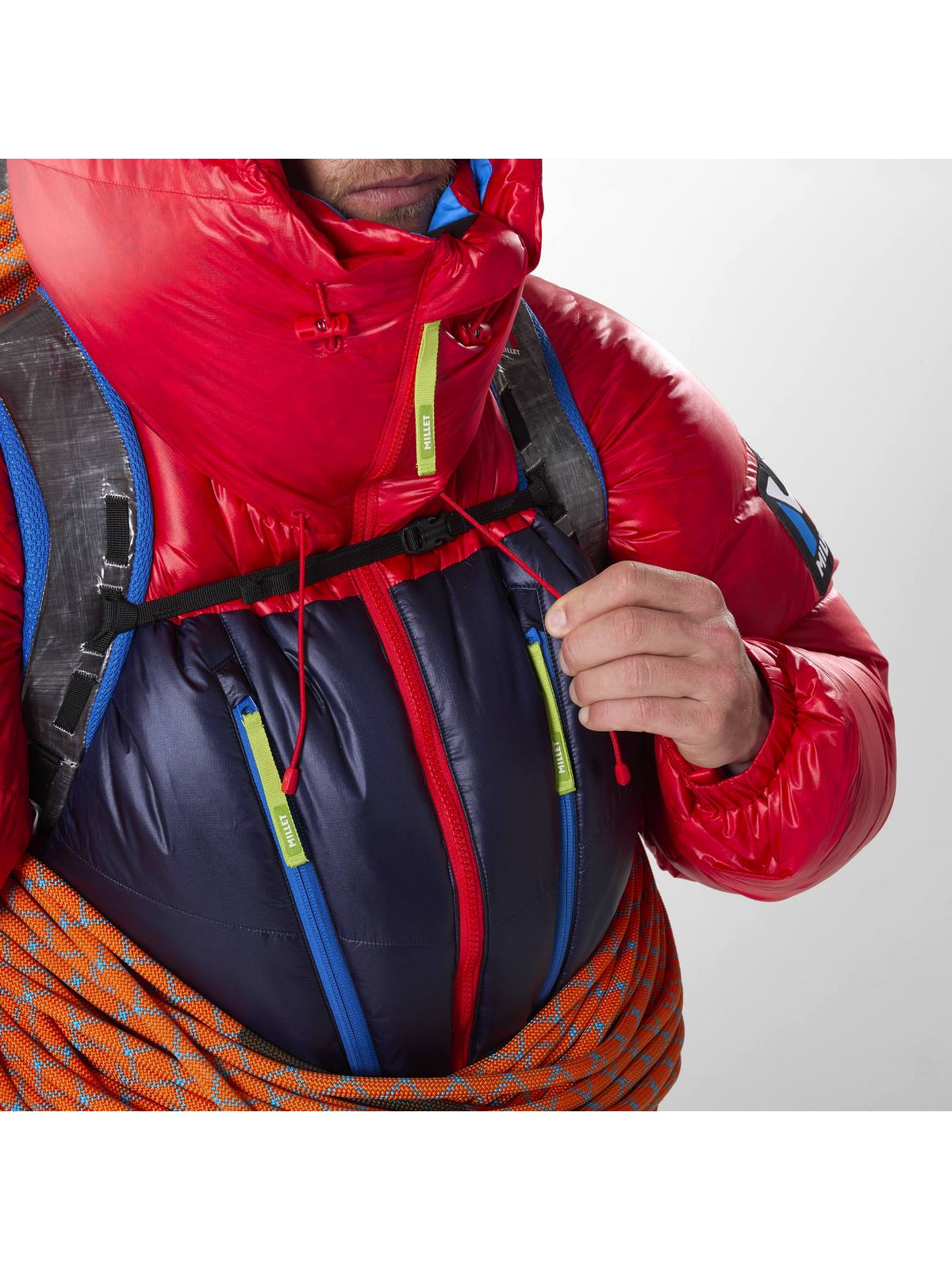 Kombinezon męski MILLET K2 Mxp Down Suit M czerwony