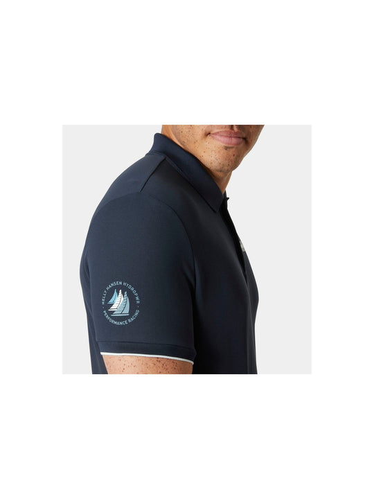 Koszulka HELLY HANSEN OCEAN POLO 2.0 granatowy - Adventure Sports
