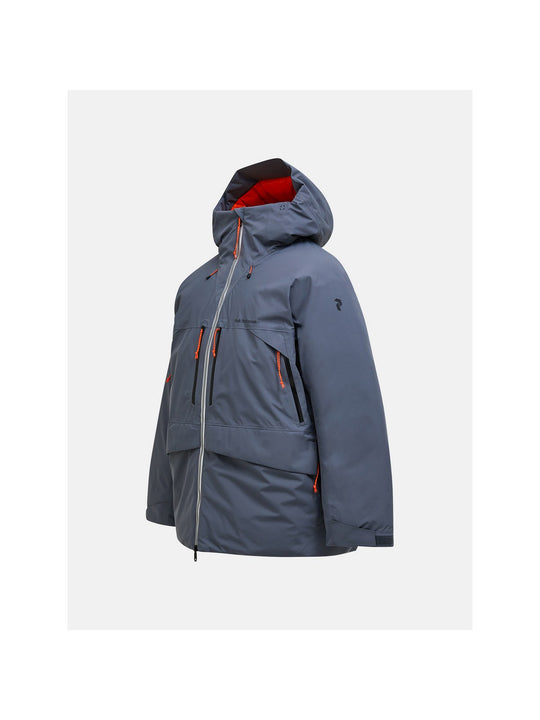 Kurtka PEAK PERFORMANCE M MountainLine Down Parka granatowy
