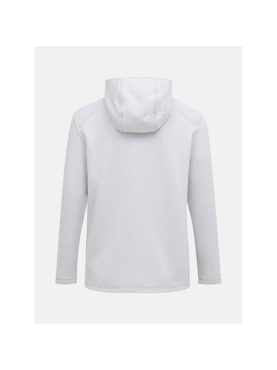 Bluza PEAK PERFORMANCE M Trail Polartec Zip Hood biały
