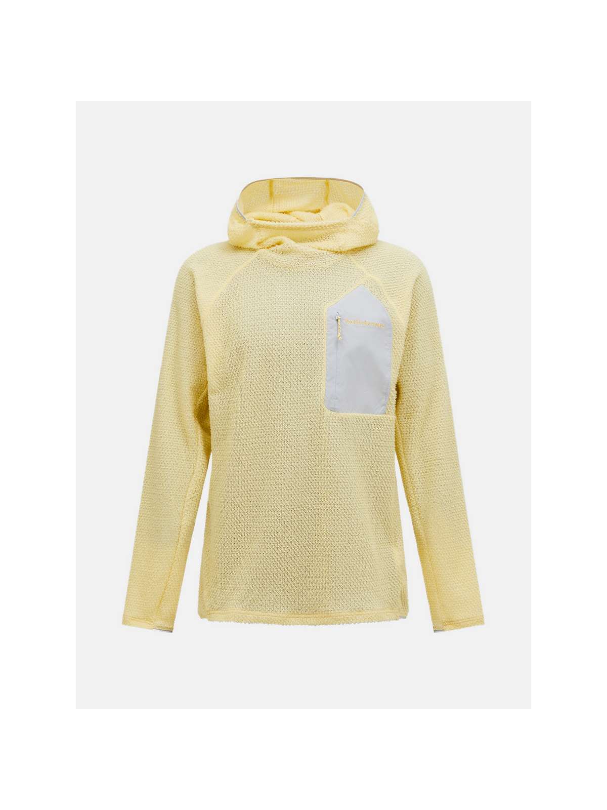 Bluza męska PEAK PERFORMANCE Freelight Polartec Alpha Hood żółta