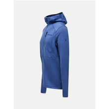 Bluza męska PEAK PERFORMANCE Trail Polartec Power Grid Zip Hood niebieska
