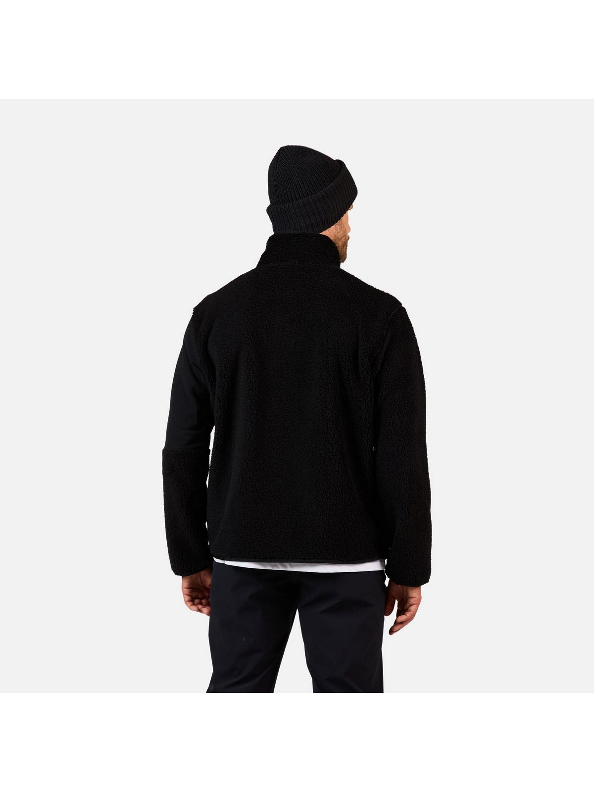 Bluza męska męska ROSSIGNOL ALLTRACK FZ SHERPA JKT czarna