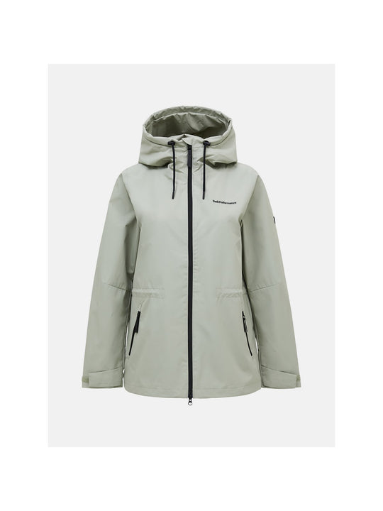 Kurtka Peak Performance W Coastal Jacket zielony - Adventure Sports
