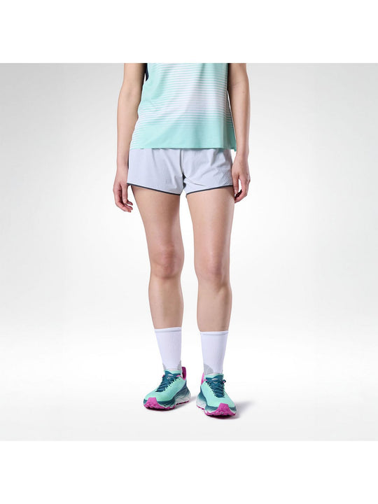 Szorty damskie ROSSIGNOL W Sapa 2In1 Short 5' szare
