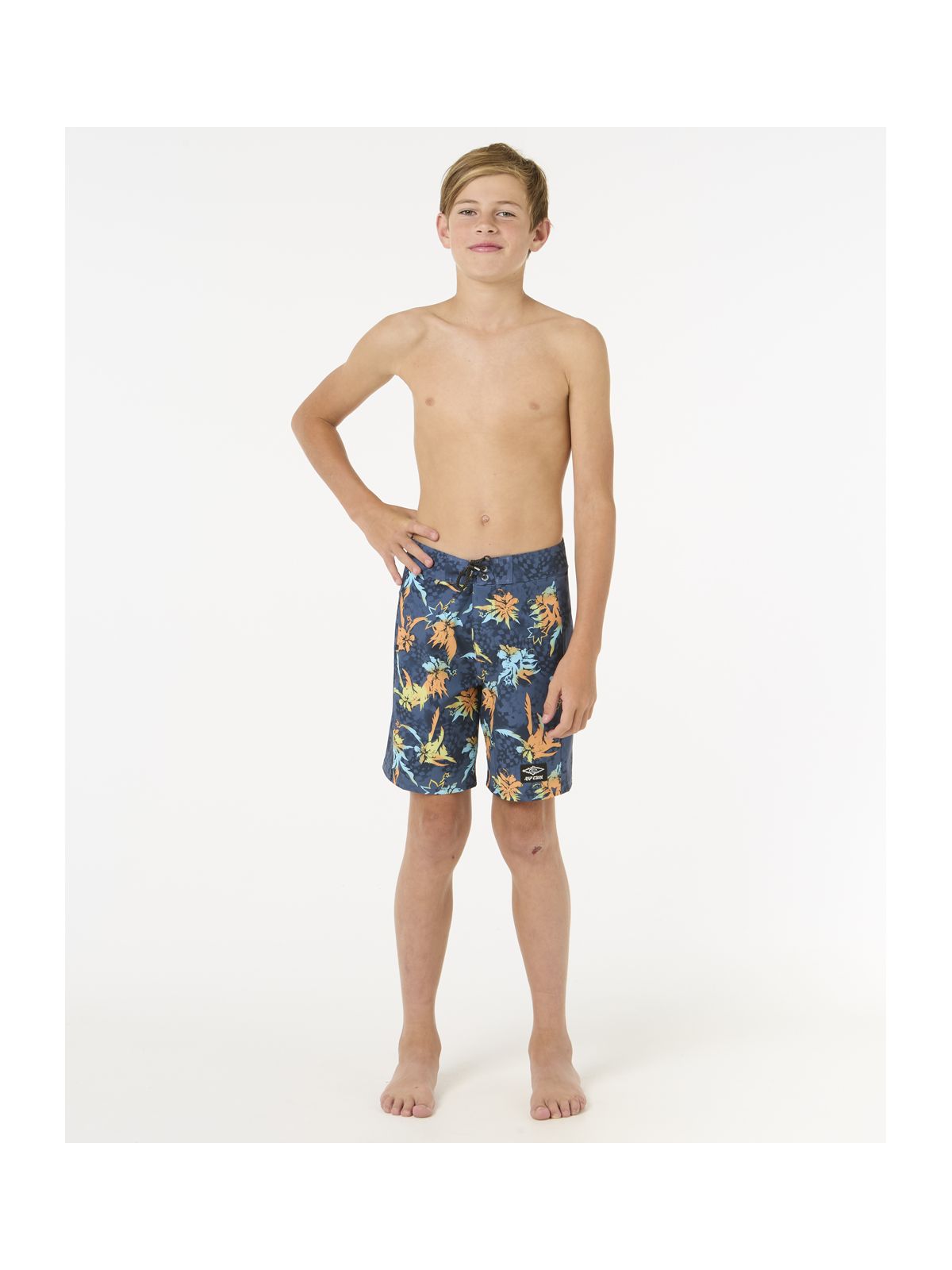 Szorty kąpielowe chłopięce RIP CURL Mirage Raw Energy - Boy granatowe