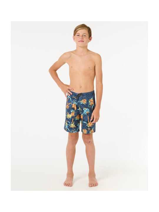 Szorty kąpielowe chłopięce RIP CURL Mirage Raw Energy - Boy granatowe

