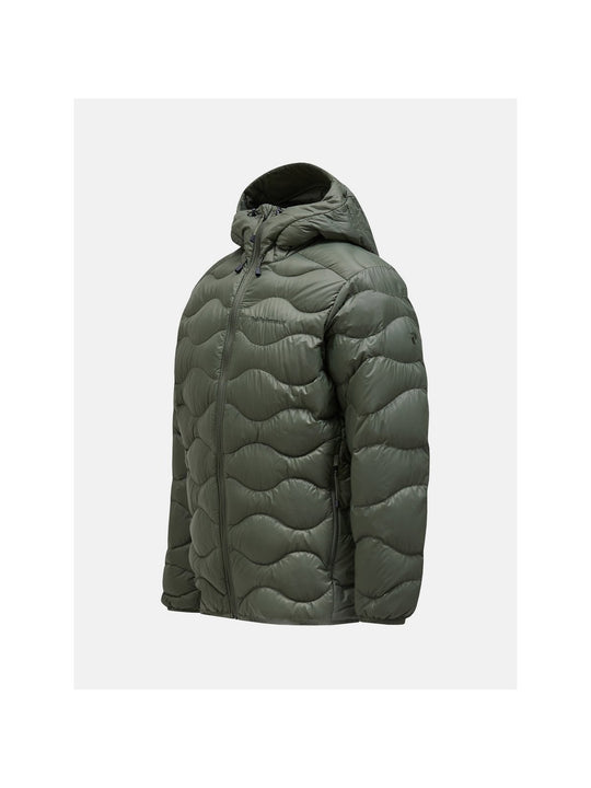 Kurtka puchowa Peak Performance M Helium Down Hood Jacket zielony - Adventure Sports
