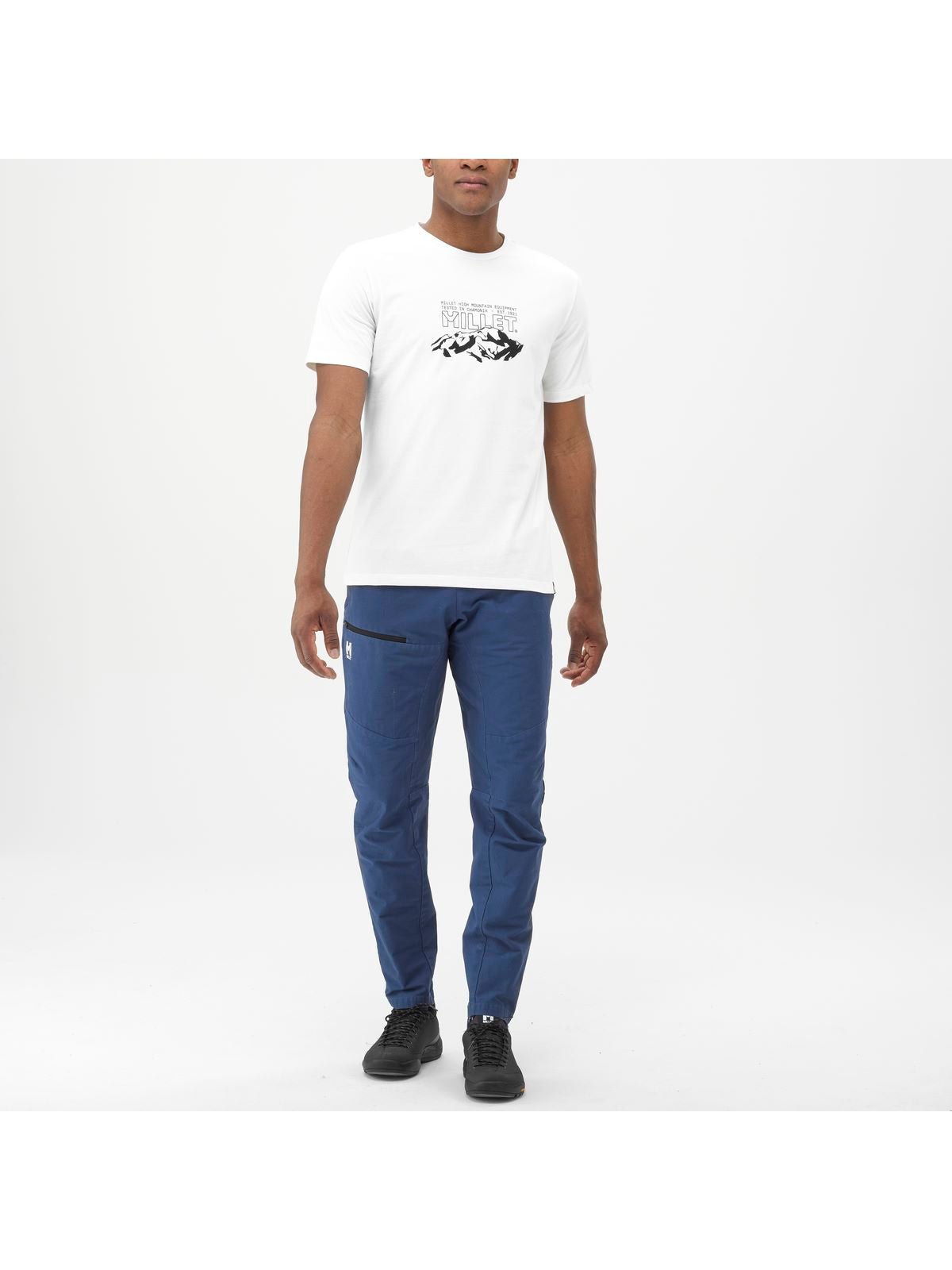Koszulka MILLET M Millet Mountain Ts Ss biały - Adventure Sports