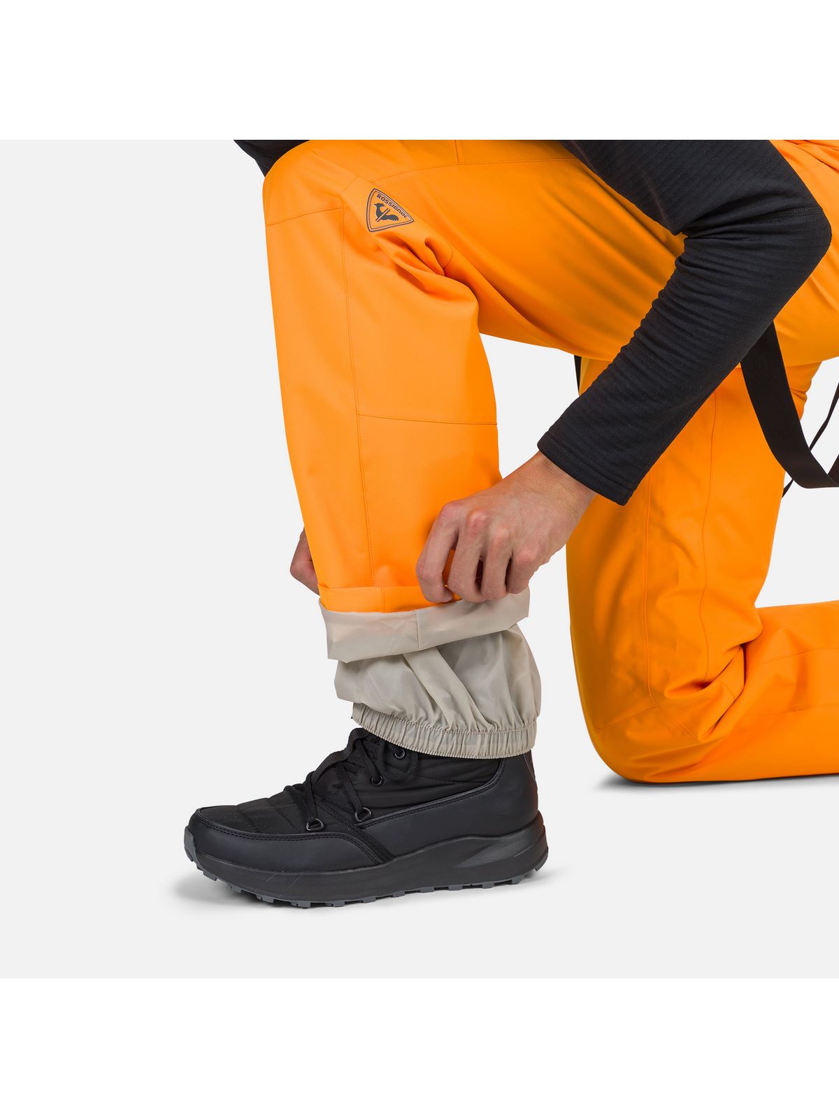 Spodnie męskie na narty Rossignol Ski Pant pomarańczowe - narciarskie - Adventure Sports