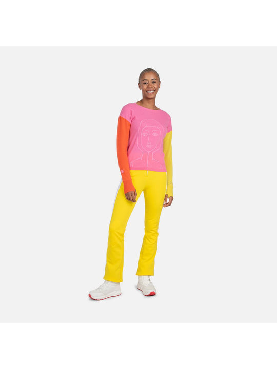 Sweter Rossignol W Jcc Lina Pull różowy - Adventure Sports
