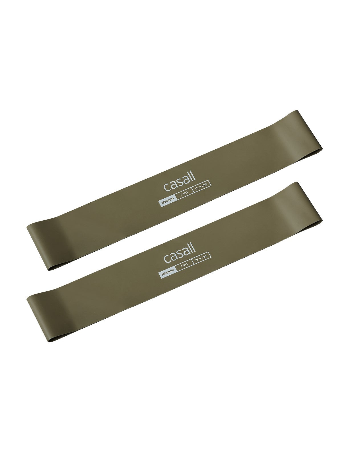 Taśma CASALL Rubber Band Medium 2Pcs zielony - TU - Akcesoria - Adventure Sports