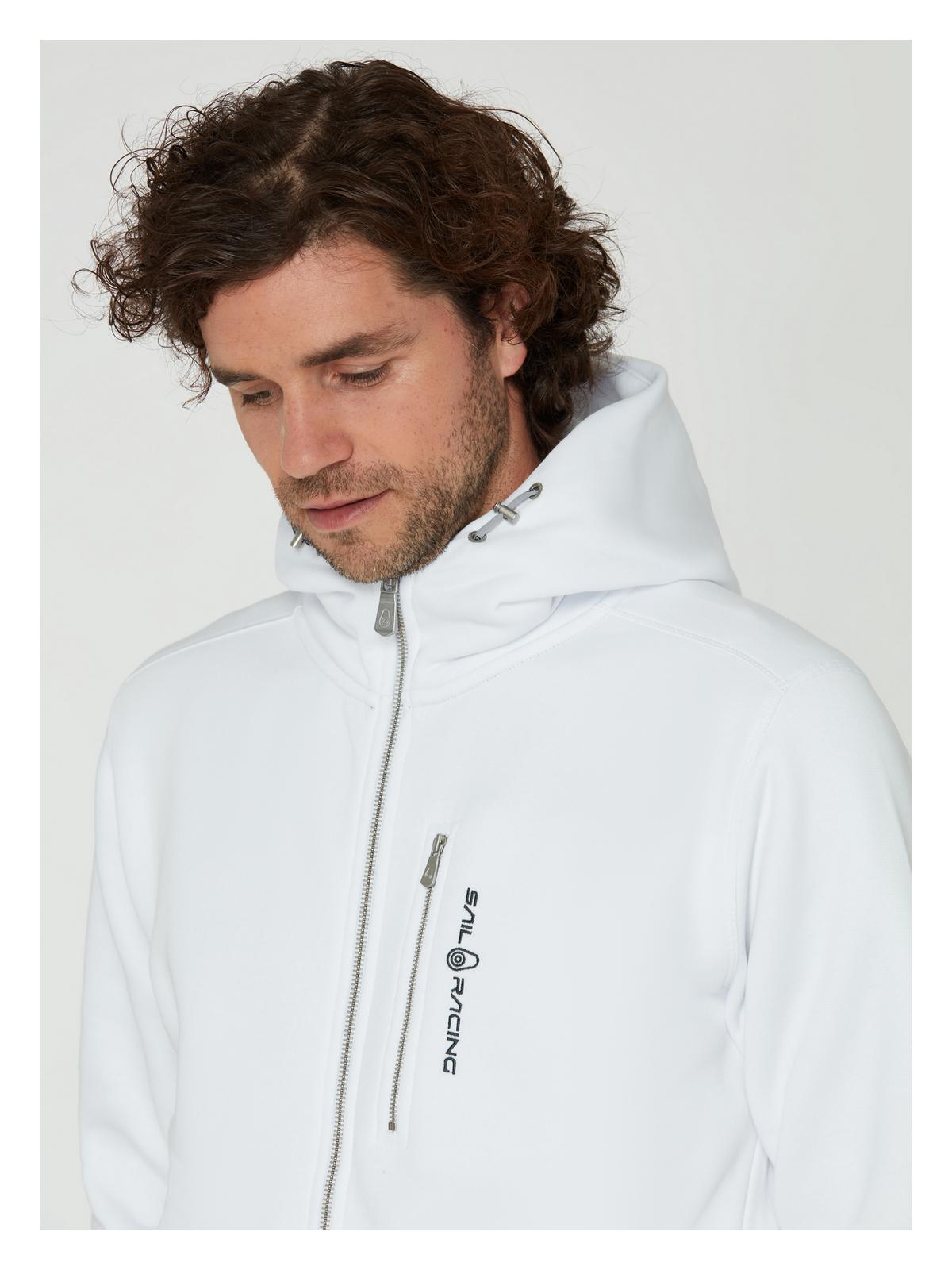 Bluza męska SAIL RACING M Bowman Zip Hood biała