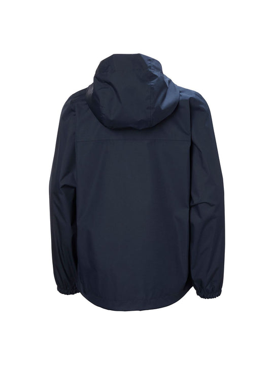 Kurtka dziecięca HELLY HANSEN Jr Vancouver Rain Jacket granatowa
