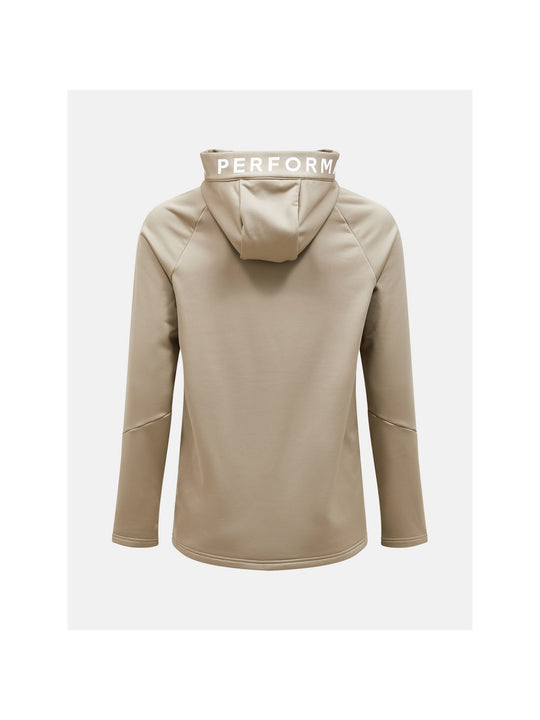 Bluza Peak Performance M Rider Zip Hood beżowy - Adventure Sports
