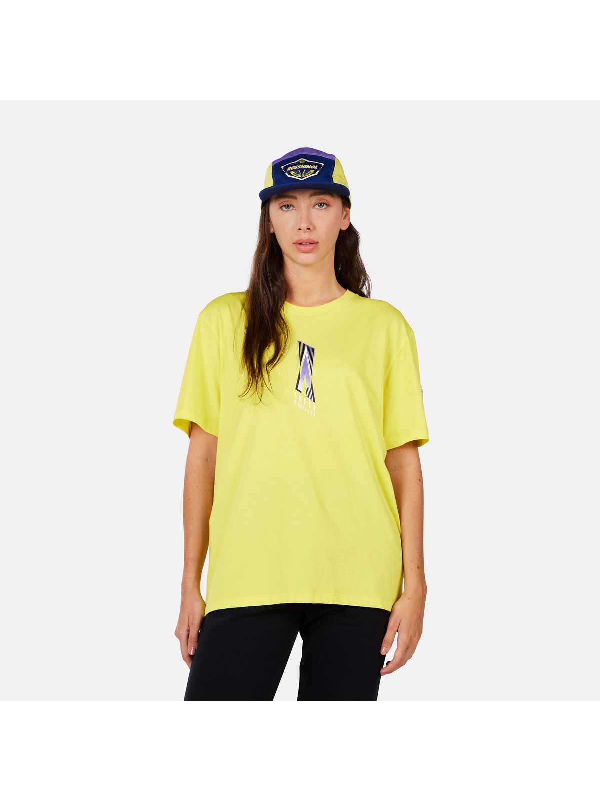 Koszulka unisex ROSSIGNOL SUPER TEE żółta