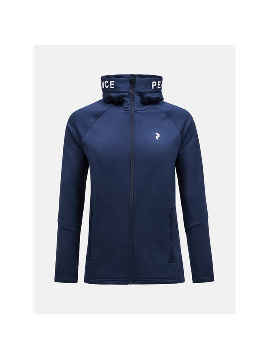 Bluza Peak Performance M Rider Zip Hood granatowy - Adventure Sports
