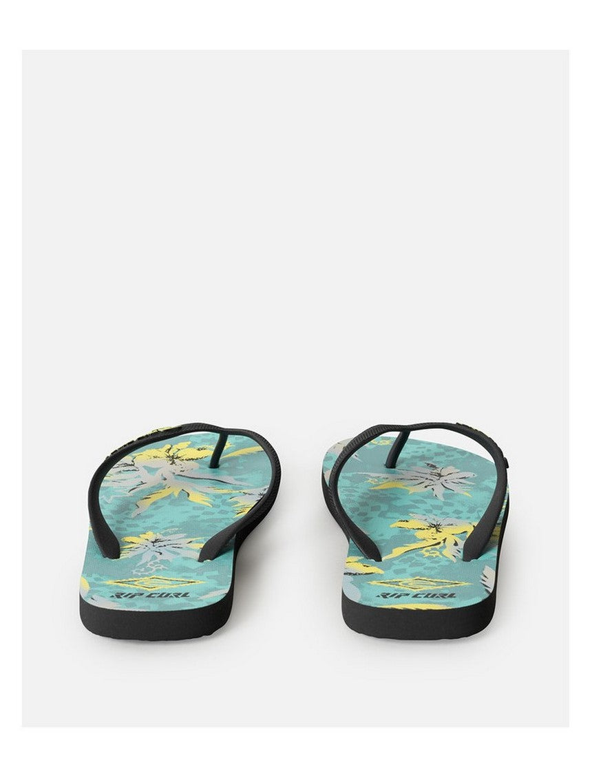 Japonki plażowe męskie RIP CURL Raw Energy Bloom Open Toe niebieskie