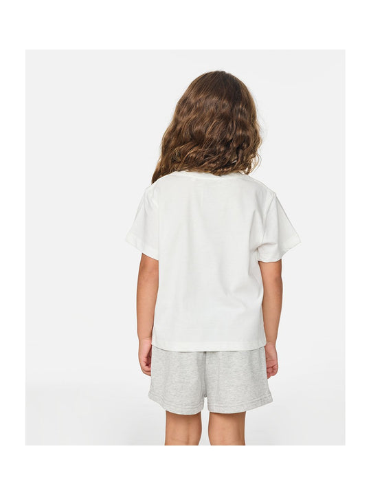 Koszulka dziewczęca RIP CURL Surf Puff Relaxed Tee -Girl biała
