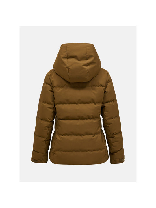 Kurtka narciarska damska PEAK PERFORMANCE Shred Down Ski Jacket brązowa
