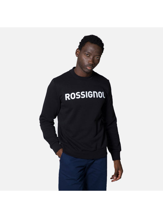 Bluza Męska Rossignol Logo Sweat czarny - Adventure Sports
