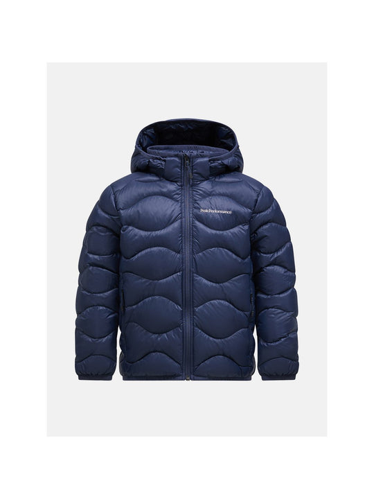 Kurtka puchowa Peak Performance Jr Helium Down Hood Jacketgranatowy - Adventure Sports
