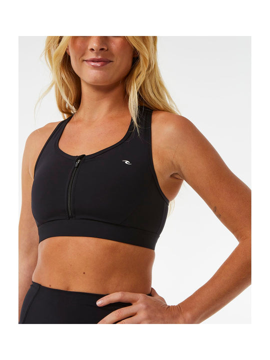 Koszulka RIP CURL Rss Crop Top czarny - Adventure Sports

