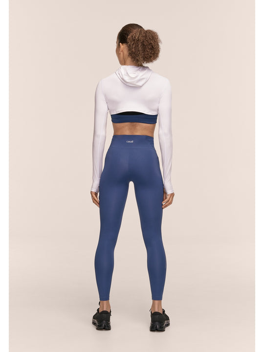Legginsy treningowe damskie CASALL Performance Running Tights kolor granatowy
