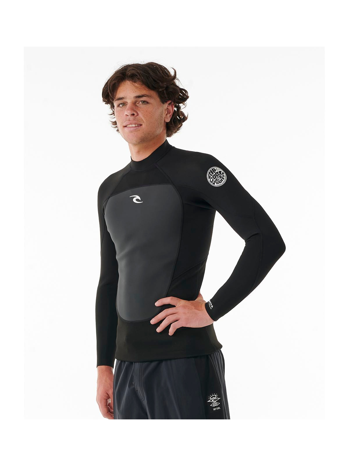 Kurtka RIP CURL Omega L/Sl Jkt czarny - Adventure Sports