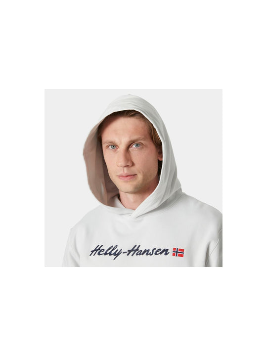Bluza sportowa męska HELLY HANSEN CORE GRAPHIC SWEAT H biała - Adventure Sports

