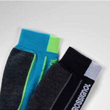 Skarpety juniorskie ROSSIGNOL Jr Essential 2 Pack Ski Socks czarne
