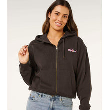Bluza damska RIP CURL Lay Day Relaxed Zip Through czarna
