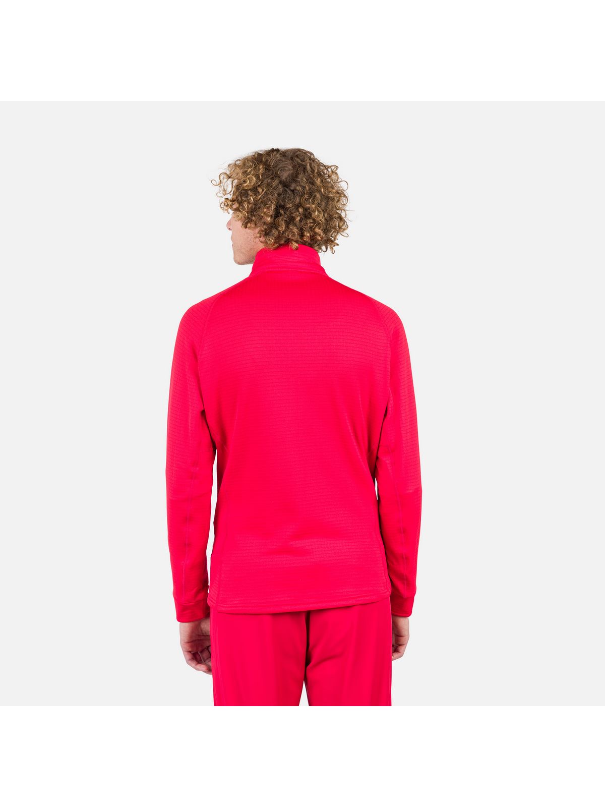 Bluza męska ROSSIGNOL Blackside Fleece Fz czerwony
