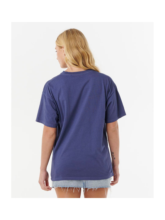 Koszulka RIP CURL SURF DEPT. HERITAGE TEE granatowa
