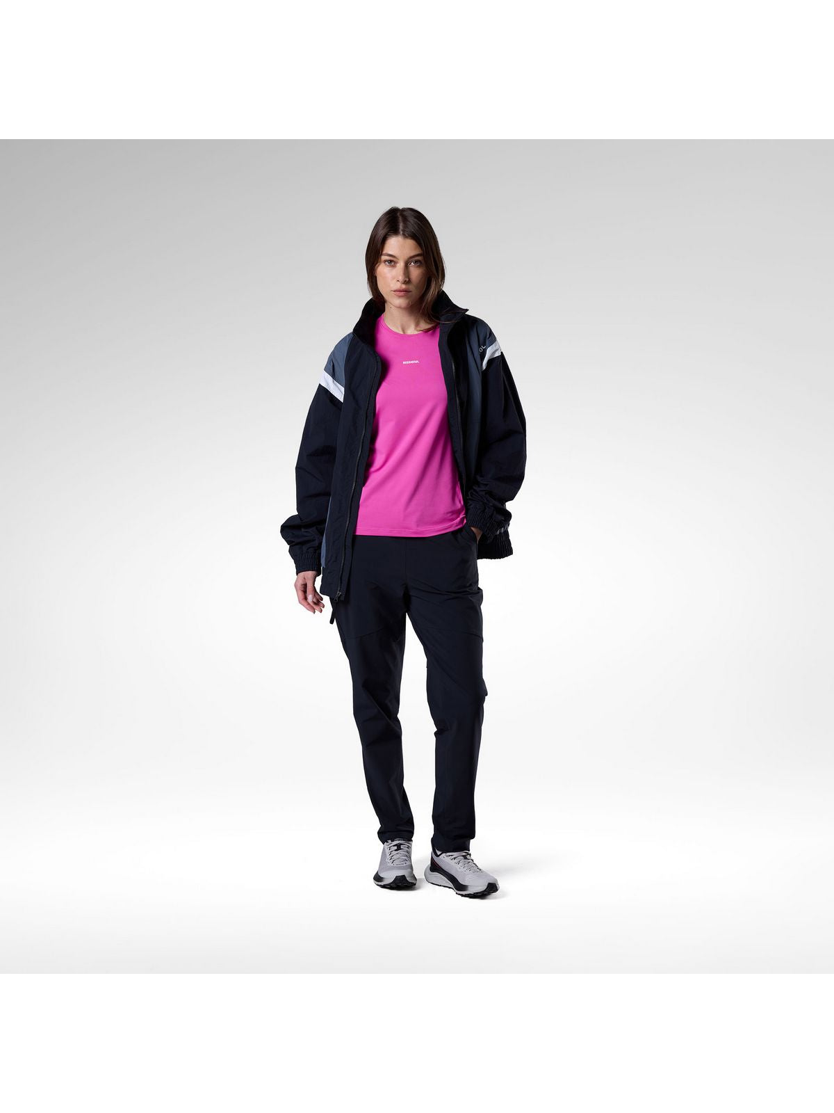 Koszulka damska ROSSIGNOL W Hiking Tee różowa