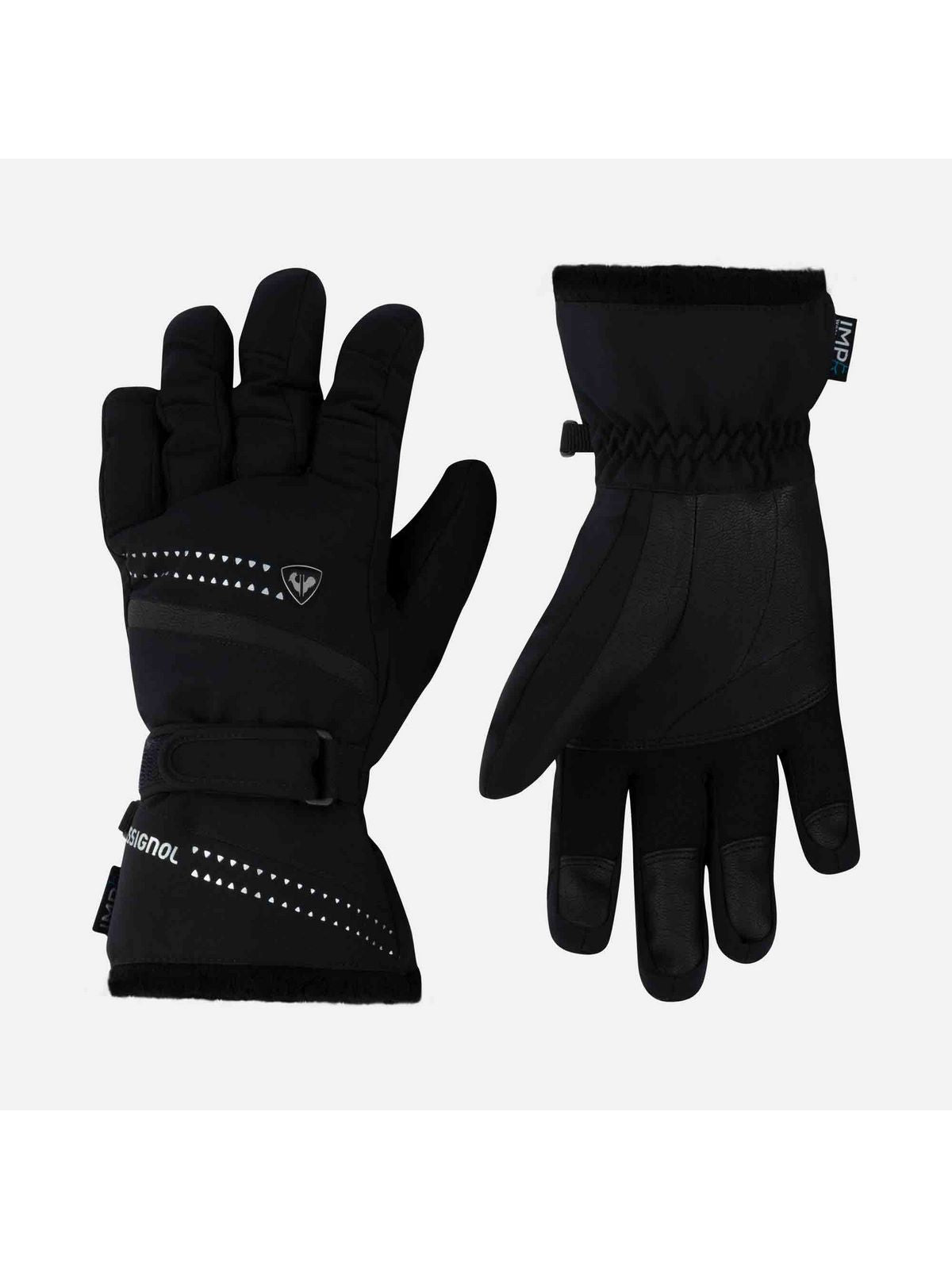 Rękawice narciarskie damskie Rossignol W Nova Impr G czarny - Adventure Sports