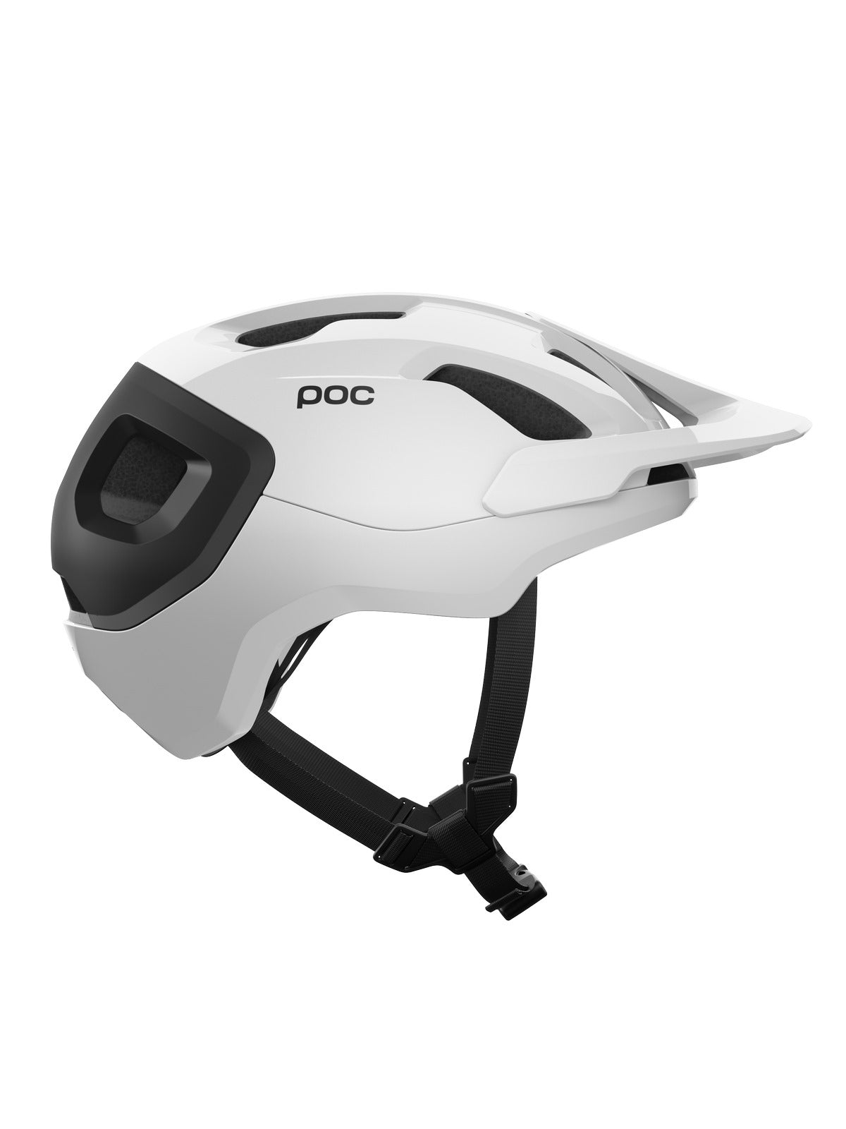 Kask rowerowy POC Axion Race Mips biało czarny - Adventure Sports