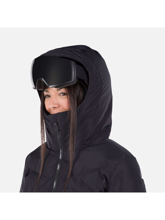 Kurtka narciarska damska Rossignol W Wispile Puffy Jkt czarny - Adventure Sports
