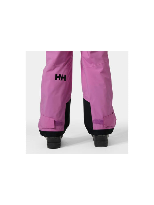 Spodnie narciarskie dziecięce HELLY HANSEN Jr Girl Stellar Bib Pant kolor różowy
