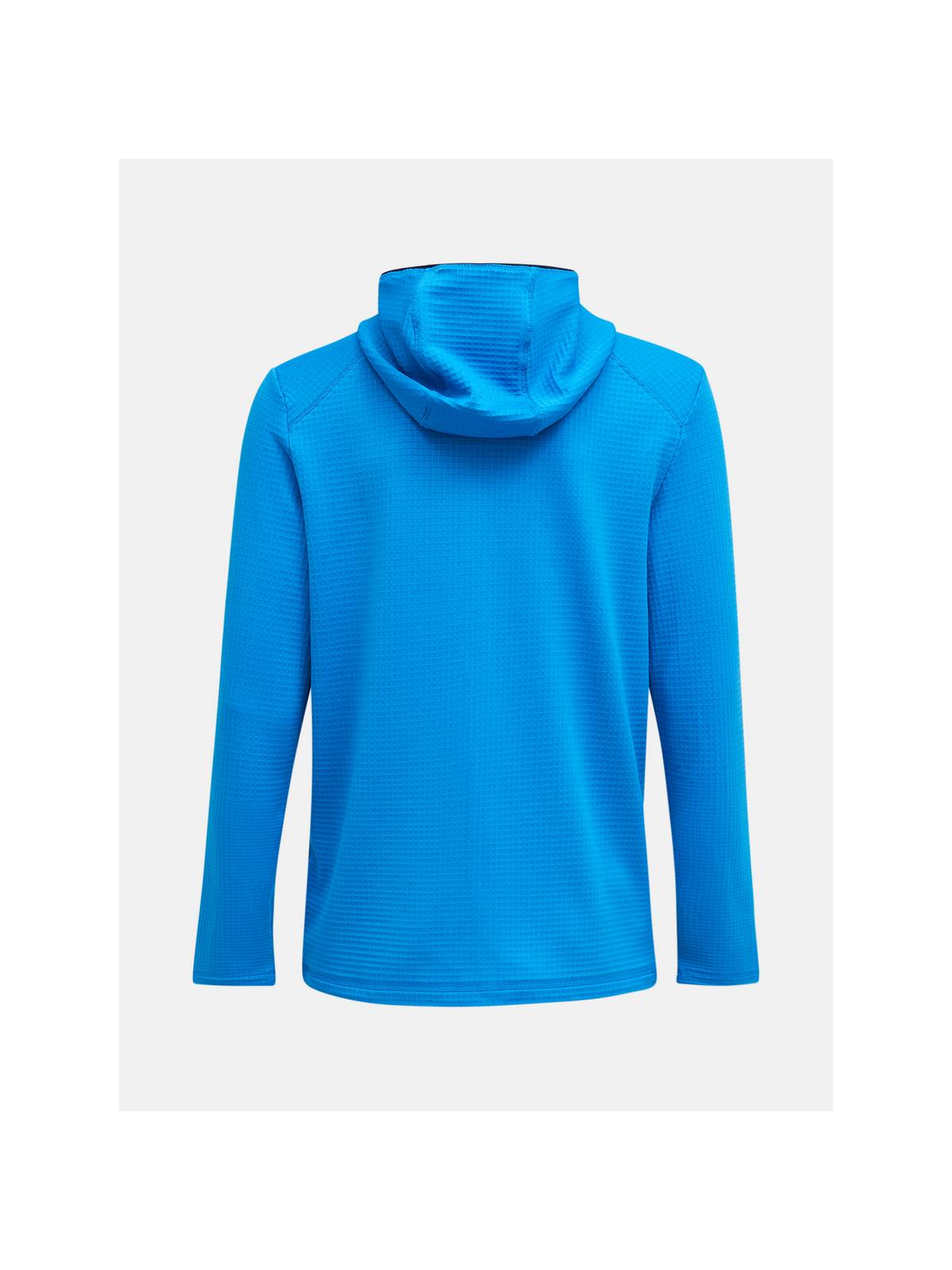 Bluza PEAK PERFORMANCE M Trail Polartec Zip Hood niebieski - Adventure Sports