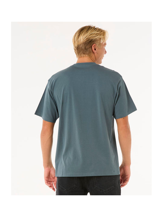 Koszulka męska RIP CURL Pill Icon Tee zielona
