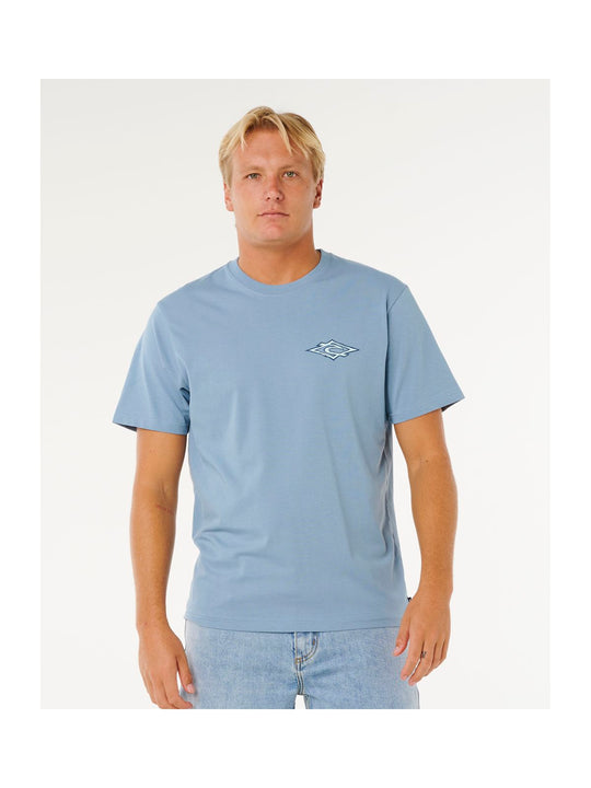 Koszulka męska RIP CURL Hazey Days Tee niebieska
