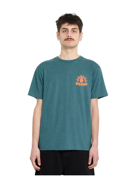 Koszulka rowerowa VOLCOM Solstice Hth Sst zielony
