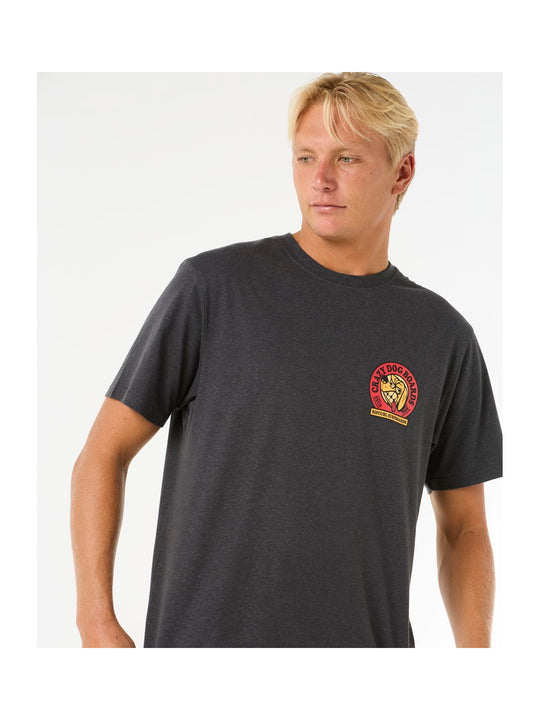 Koszulka RIP CURL Shaper Address Tee czarny
