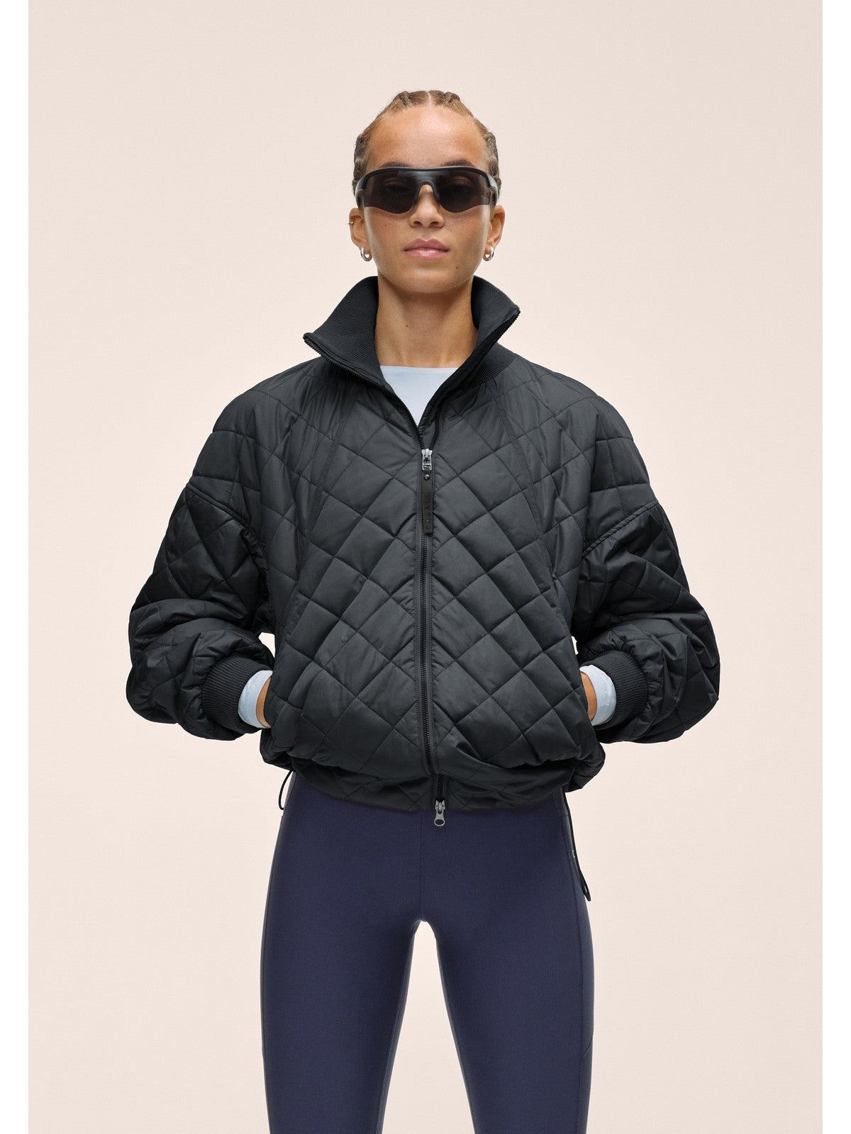 Kurtka damska CASALL Nordic Quilted Jacket kolor czarny