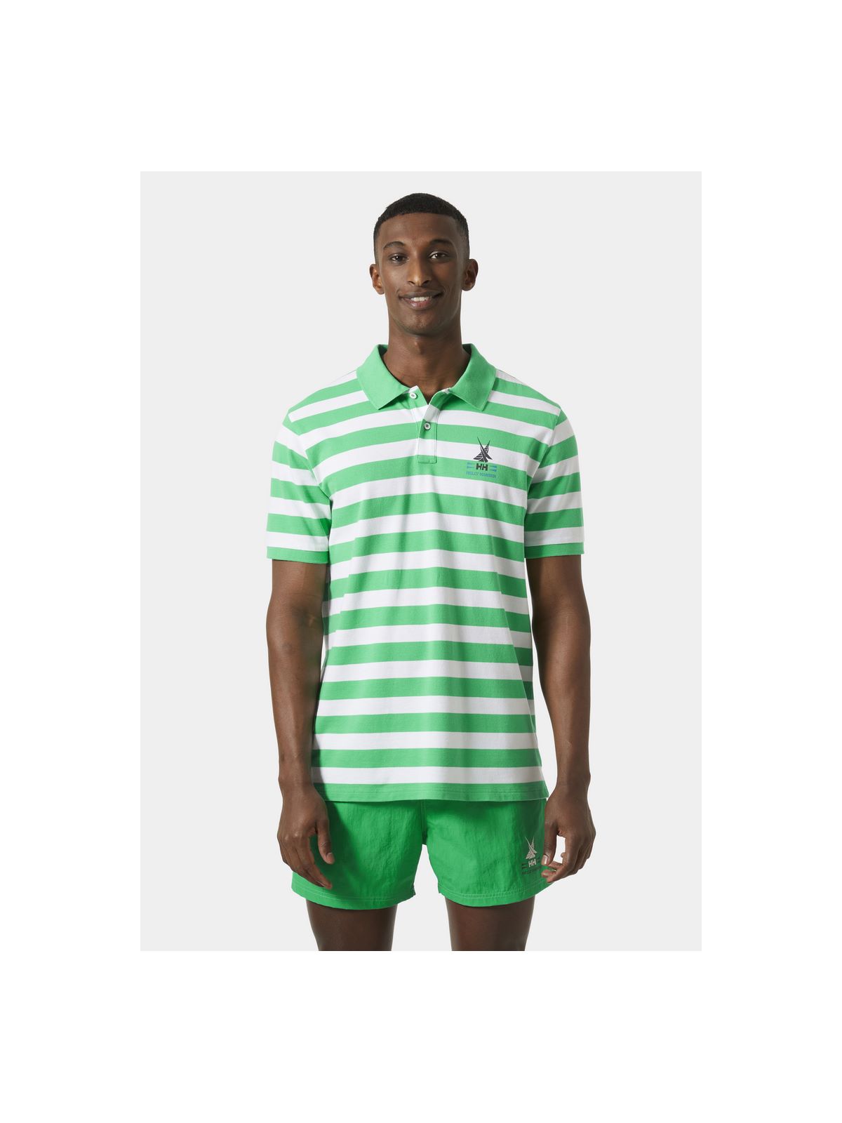 Koszulka HELLY HANSEN Koster Polo zielony - Adventure Sports