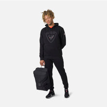 Bluza męska z kapturem Rossignol LOGO SWEAT HOOD FL czarny - Adventure Sports
